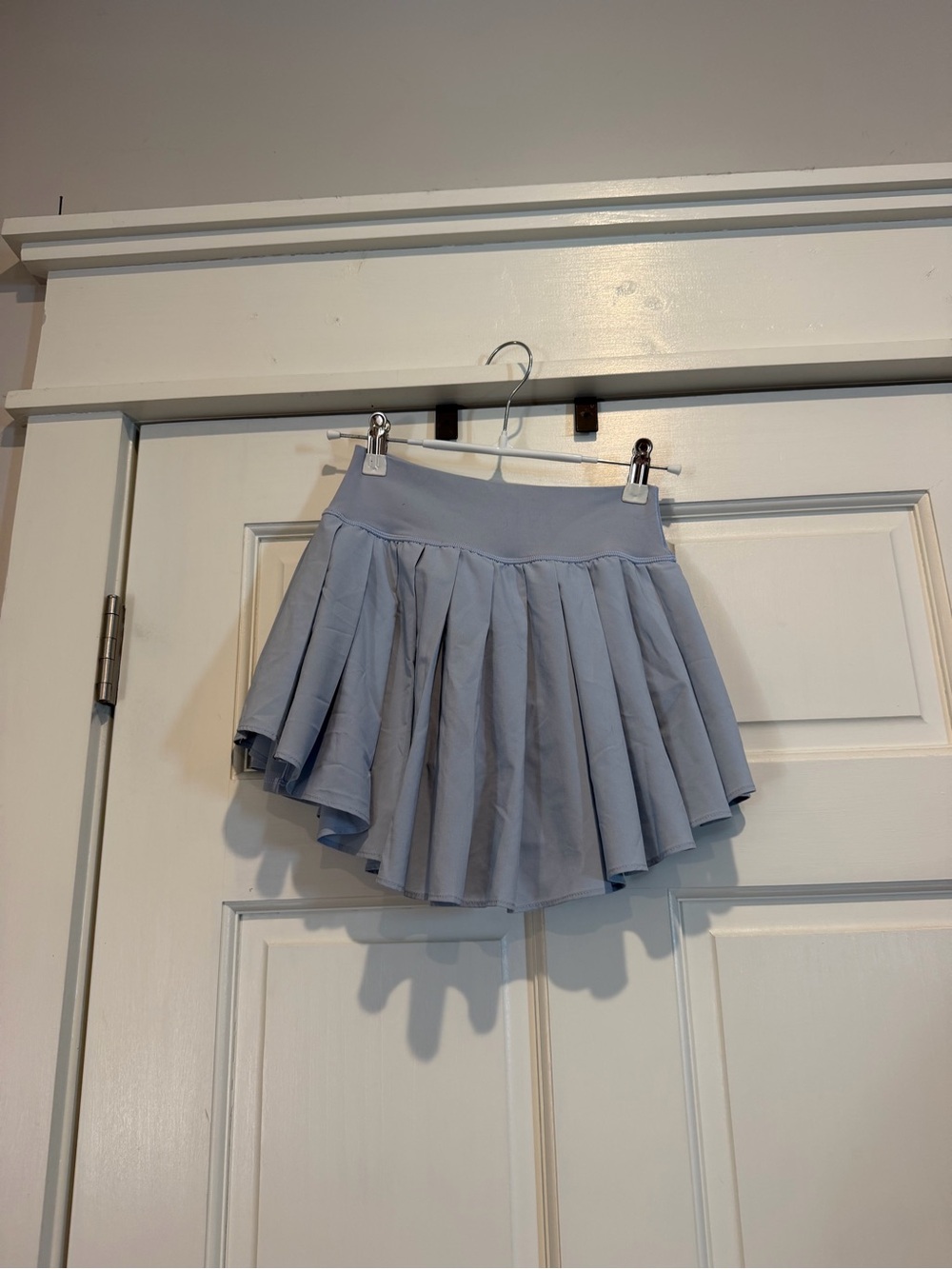 Aerie Light Blue Pleated Mini Skirt - Casual Flared Tennis Style